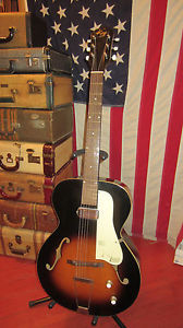 Vintage CIrca 1964 Kay Hollowbody Electric Guitar w/ Original DeArmond Pickup