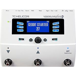 Used TC-HELICON VoiceLive Play GTX guitar vocal effector