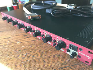 True Systems Precision 8 Mic Preamp w/DB25 cable - Nice!