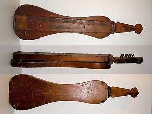 ANCIEN INSTRUMENT MUSIQUE POPULAIRE EPINETTE DU NORD