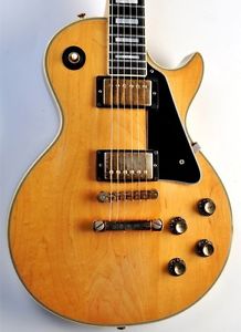 1975-76 Gibson Les Paul Custom NATURAL Blonde ~~MINTY~~ Vintage 1970's Guitar