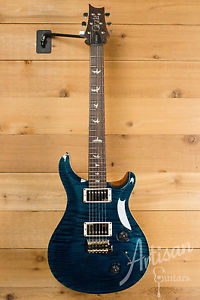 PRS Custom 22 Guitar Transparent Blue Finish Pre-Owned 2015
