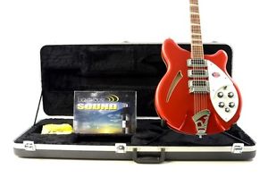 2013 Rickenbacker Model 370/12 Electric Guitar - Ruby Red w/ OHSC - 3 Pickups