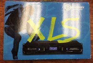 Crown Audio XLS2502 Power Amplifier (775W at 4 Ohm x 2) XLR Cables XLS-2502(DS)