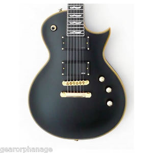 ESP LTD EC-1000 VB Deluxe Series Vintage Black  EC1000 EMG B-Stock USED