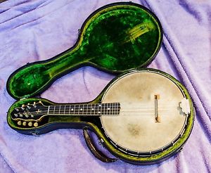 Vintage Lloyd Loar  era Gibson Banjolin The Gibson MB-4