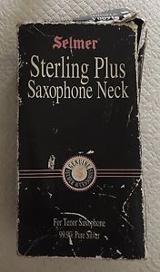 Vintage Selmer USA Tenor Sax Neck Silver