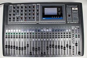 Soundcraft Si Impact 40 Input Digital Mixing Console & 32in/32out Interface MINT