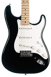 Fender Eric Clapton Stratocaster E-gitarre, Schwarz (gebraucht)