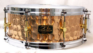 Canopus HBZ-1455 2ND LINE Hammered Bronze Snare Drum