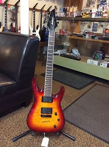 Jackson SLATTXMG/Q X series Archtop soloist 6 Burnt Cherry Sunburst