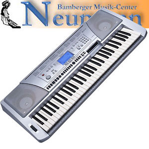 PSR 450 Yamaha Portátil Teclado con 3,5 Floppy Con Soporte de teclado