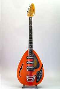 VOX 1960s Mark 6 Acoustic w/hard case Free shipping Guitar from Japan #R1140