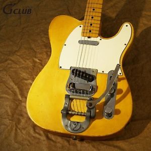 Free Shipping Used Fender Telecaster with Bigsby 1969 Electric Guitar