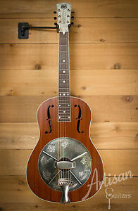 National M2 Single Cone Wood Body Resonator Guitar