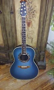 1982 ovation collectors Series Acoustic Electric Guitar # 138 with Case 750