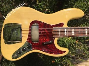 1973 Fender Jazz Bass - Rare Mary Kay Blonde - Olympic White - OHSC
