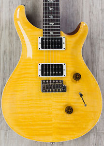 PRS Paul Reed Smith Custom 24 Guitar, Honey Flame Maple, Pattern Thin - 234346