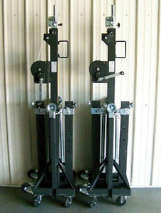 NEW! Pair Global Truss ST 157 Medium Duty Crank Stands!