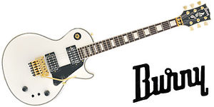 BURNY RLC-85S '11 Snow White electric Guitar *NEW* Free Shipping From Japan