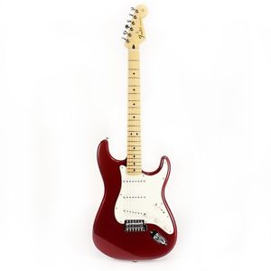 Fender Standard Stratocaster in Candy Apple Red Demo