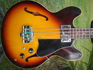 1968 Gibson Eb-2 EB2 Bass - Sunburst - Best Hollow Body - OHSC