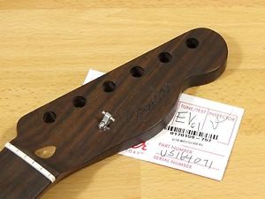 Fender Telecaster Neck LTD Solid Rosewood! Rare! Rosewood Tele Neck Worldwide