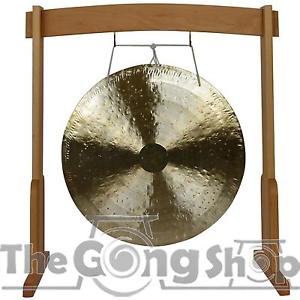 30" Chinese Wind Gong on Meinl Wooden Gong Stand with Mallet
