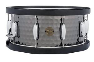 Gretsch Full Range Snare 14''x6,5'' - Hammered Steel Wood Hoop