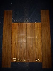 Guitar Luthier Tonewood MASTERGRADE COCOBOLO ROSEWOOD Acoustic backs sides SET
