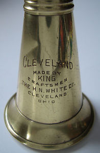 SPLENDIDE Clarinette métal Laiton "KING" Cleveland U.S.A Sib Prête à jouer