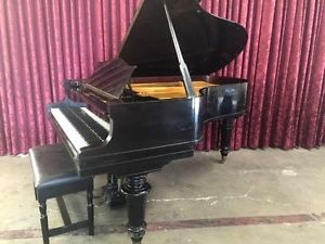 Yamaha 6 ft  Grand ebony watch video FREE LOCAL DELIVERY* 44844