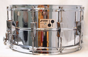 Sonor D-508 Phonic Snare Drum Ferro Manganese Steel 14x8