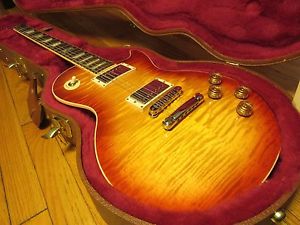 Gibson Les Paul Standard AAA Flame Top Heritage Cherry Sunburst Electric Guitar