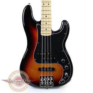 Brand New Fender Deluxe Active Precision Bass Special 3 Color Sunburst Demo