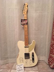 COLD PLAY autographed FENDER Telecaster Guitar - AS SEEN AT SUPER BOWL 50  - NEW