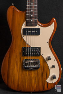 New USA G and L G&L Fallout Spalted Alder Top Honey Burst Ships Worldwide