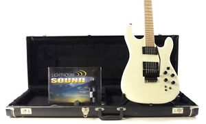Carvin JB-200C Jason Becker Electric Guitar - White w/OHSC & Active Electronics