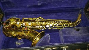 1930s Conn Transitional Naked Lady Curved Soprano Saxophone