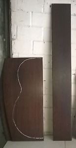 Pair of Unsurpassed Vintage Old Growth BRW Boards for Amazing Guitar Set.