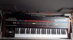 Vintage Roland Juno-6 Gorgeous, Super CLEAN hardly played analog synthesizer