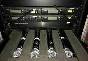 4 systèmes Shure ULX2/Beta87A