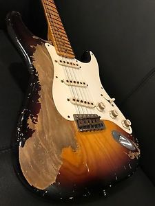 Fender John Cruz Master build 57 Two Tone Heavy Relic Stratocaster
