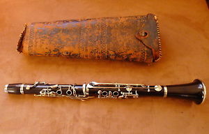 Vintage  German C LP Albert Wood Clarinet Overhauled