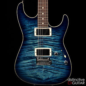 BRAND NEW TOM ANDERSON DROP TOP SHORTY QUILT MAPLE TOP ARCTIC BLUE BURST FINISH