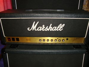 Marshall head 2550 Jubilee rare black and gold 50/25 watt 1988 model