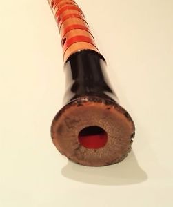 2.1 ANTIQUE MEIJI PERIOD JINASHI SHAKUHACHI FLUTE - PERFECT B PITCH