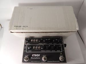 CUSTOM TONES ETHOS OVERDRIVE TLE EFFECTS PEDAL w/ORIGINAL BOX & ADAPTER