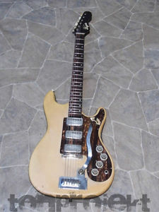 vintage HÖFNER Hofner solid 173 vinilo Guitarra Eléctrica Alemania 1962