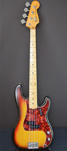 *Very good* Fender USA Precision Bass made 1973 Purebe Electric bass/hard case